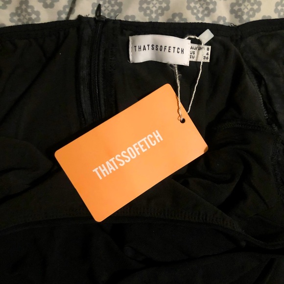 OCTAVIA DRESS - BLACK - Picture 4 of 4